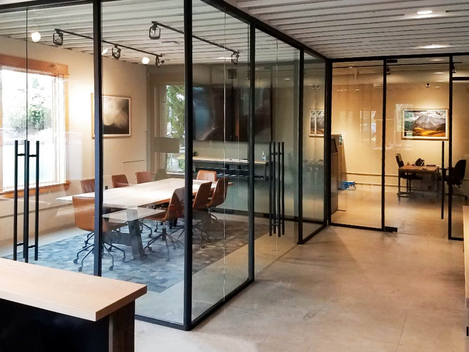 Glass office wall systems 517 5 1